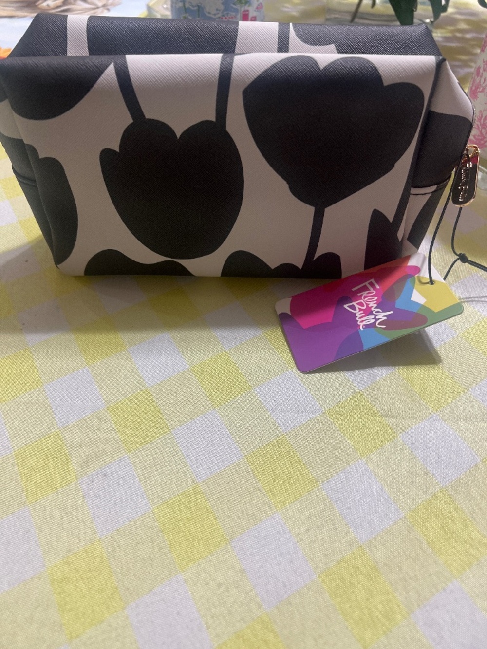 French Bull Floral Cosmetic Bag